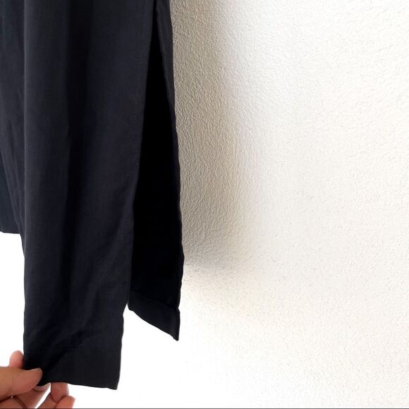 Vintage‎ Talbots Black Pullover Midi Dress Sleeveless Pinafore Size Small - Picture 6 of 11